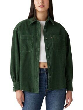 Levi's Women's Orion Cotton Corduroy Over-Shirt Size XS